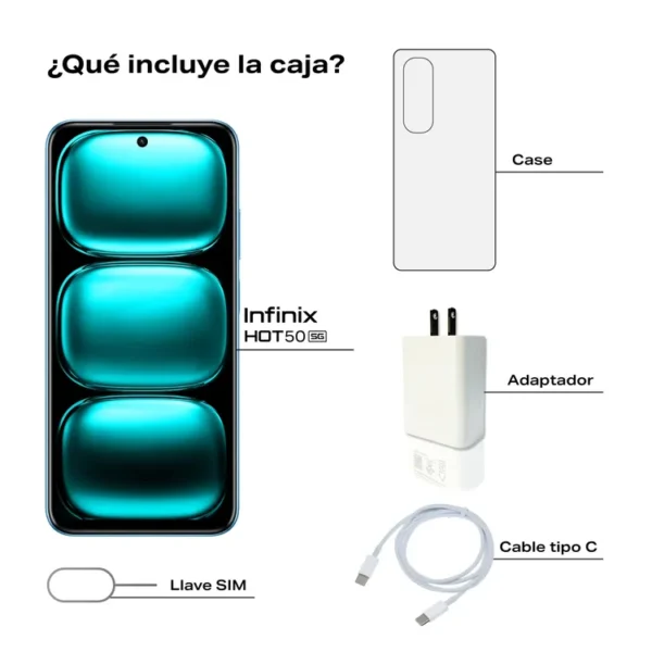 INFINIX HOT 50 PRO 16RAM 256GB - Imagen 2
