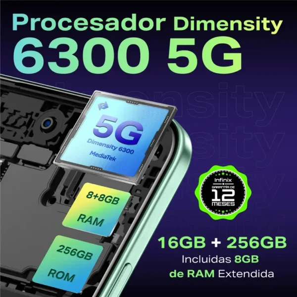 INFINIX HOT 50 PRO 16RAM 256GB - Imagen 6