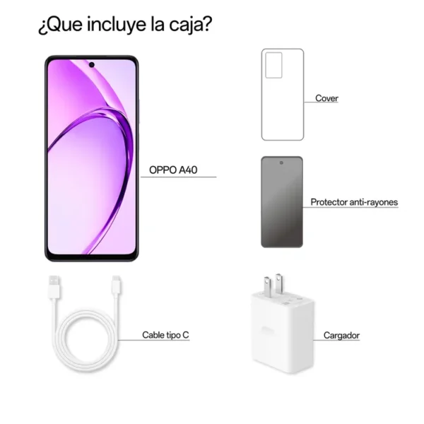 OPPO A40 4RAM 256GB - Imagen 2
