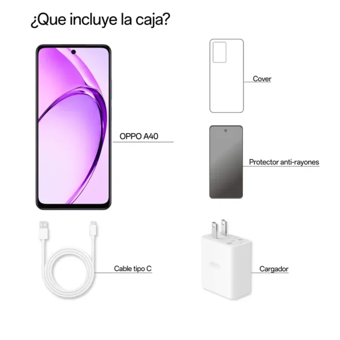 OPPO A40 4RAM 256GB - Imagen 2