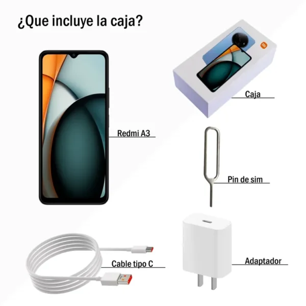 REDMI A3 3RAM 64GB - Imagen 2