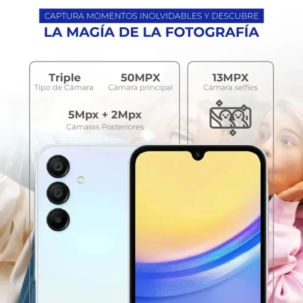 SAMSUNG A15 8RAM 256GB - Imagen 2