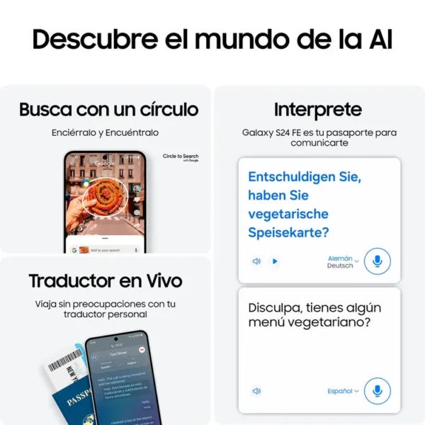 SAMSUNG S24 FE 8RAM 128GB - Imagen 5