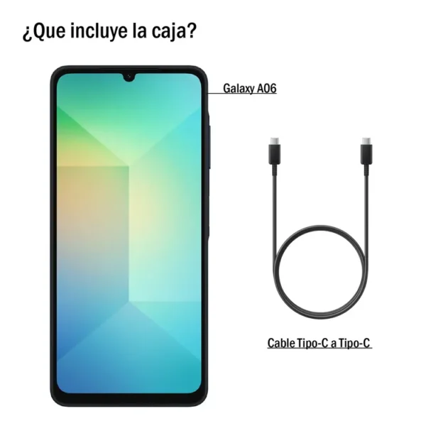 SAMSUNG A06 4RAM 128GB - Imagen 2