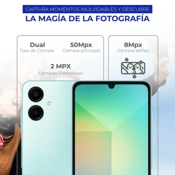 SAMSUNG A06 4RAM 128GB - Imagen 6