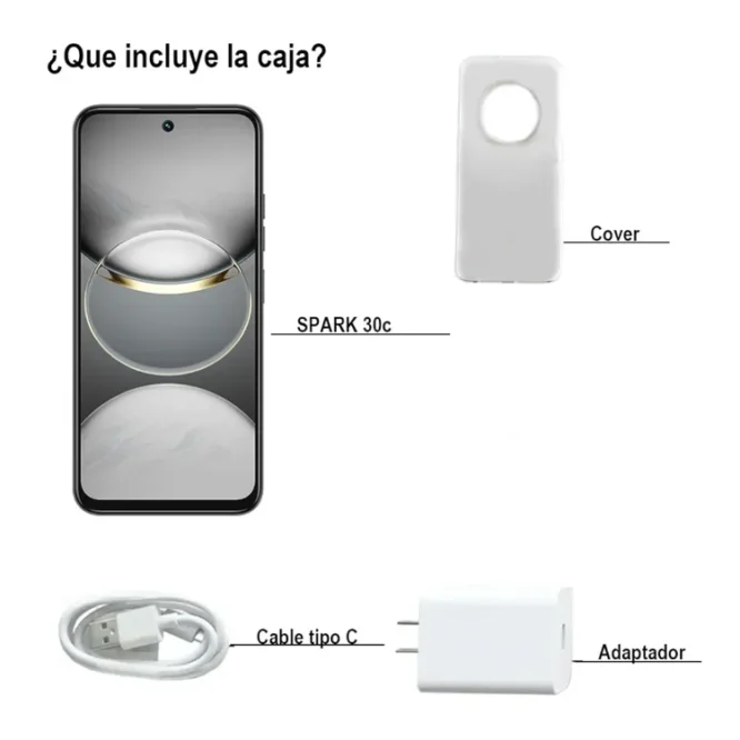 TECNO SPARK 30C 256GB 4+4 RAM - Imagen 2
