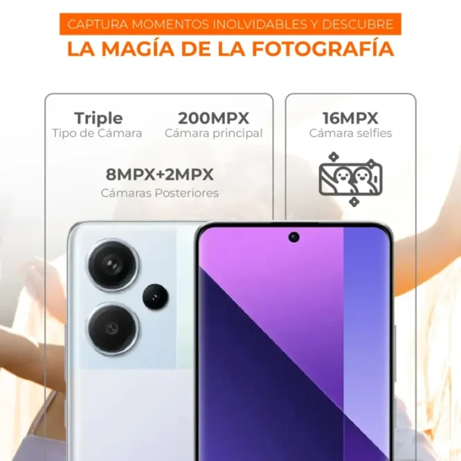 REDMI NOTE 13 PRO+ 5G 8RAM 256GB - Imagen 3