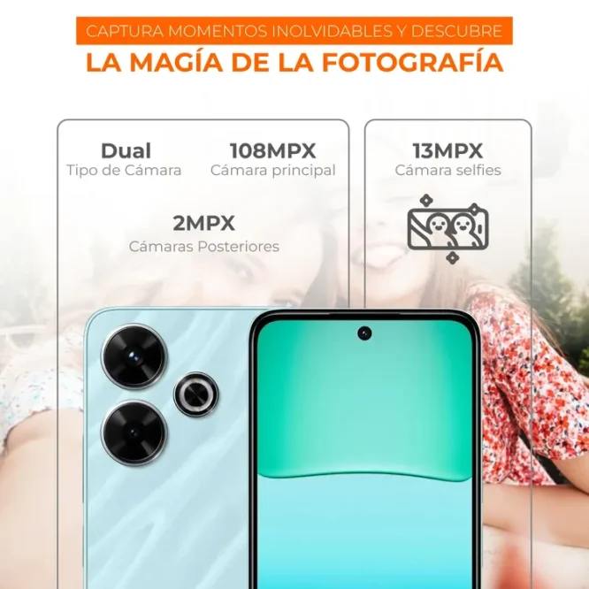 REDMI 13 8RAM 256GB - Imagen 3