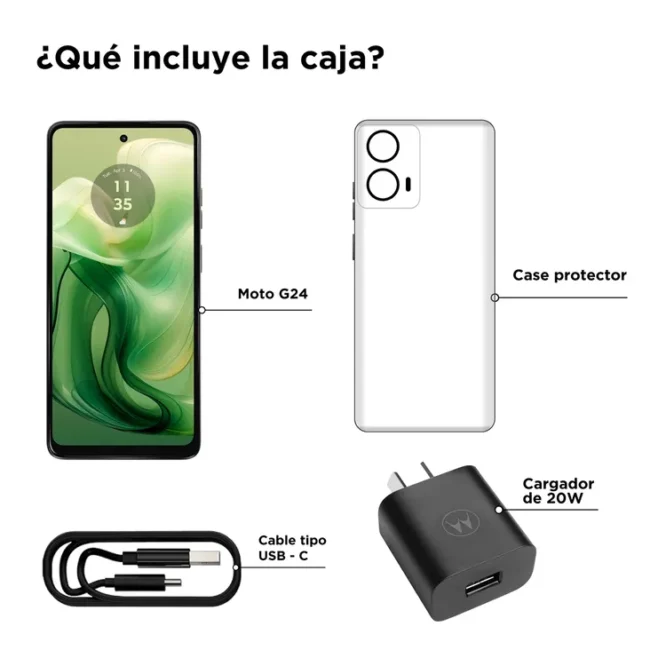 MOTOROLA G24 4RAM 256GB - Imagen 2