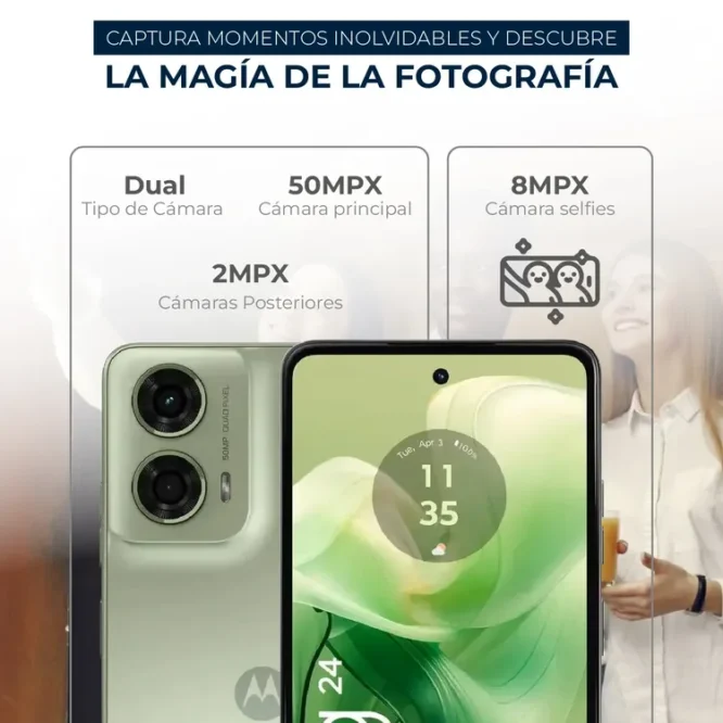 MOTOROLA G24 4RAM 256GB - Imagen 3