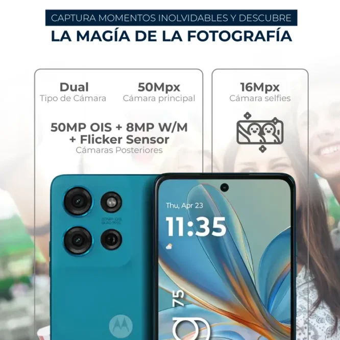 MOTOROLA G75 5G  256GB 8RAM - Imagen 3