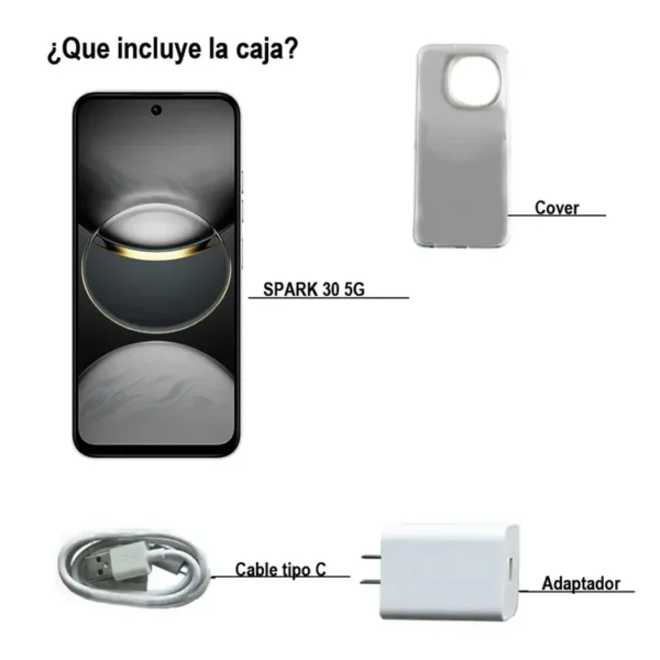 TECNO SPARK 30 5G 256GB 16RAM - Imagen 5